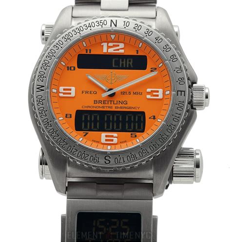 breitling emergency orange|breitling emergency instructions.